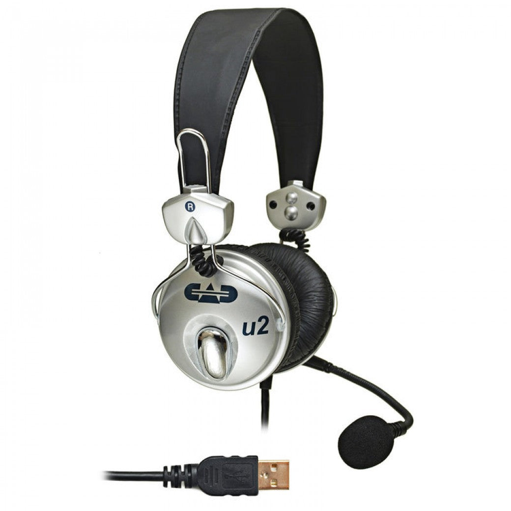 CAD U2 USB Stereo Headphones with Cardioid Condenser Microphone - Aron Soitin