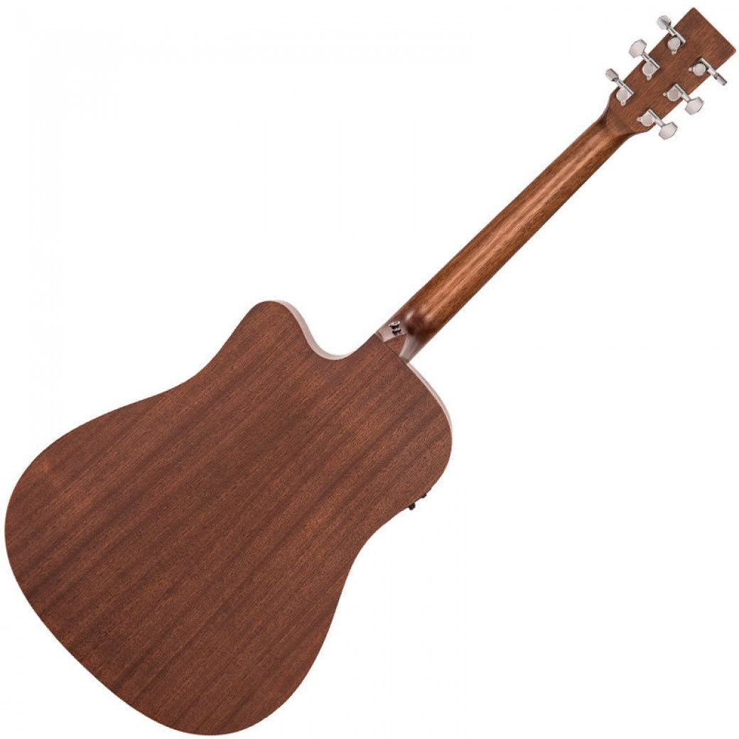 Vintage VE440WK Statesboro Dreadnought Electro-Acoustic Guitar Whisky Sour - Aron Soitin