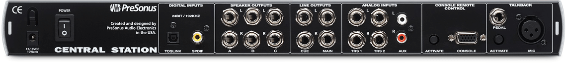 Presonus Central Station Plus - Aron Soitin