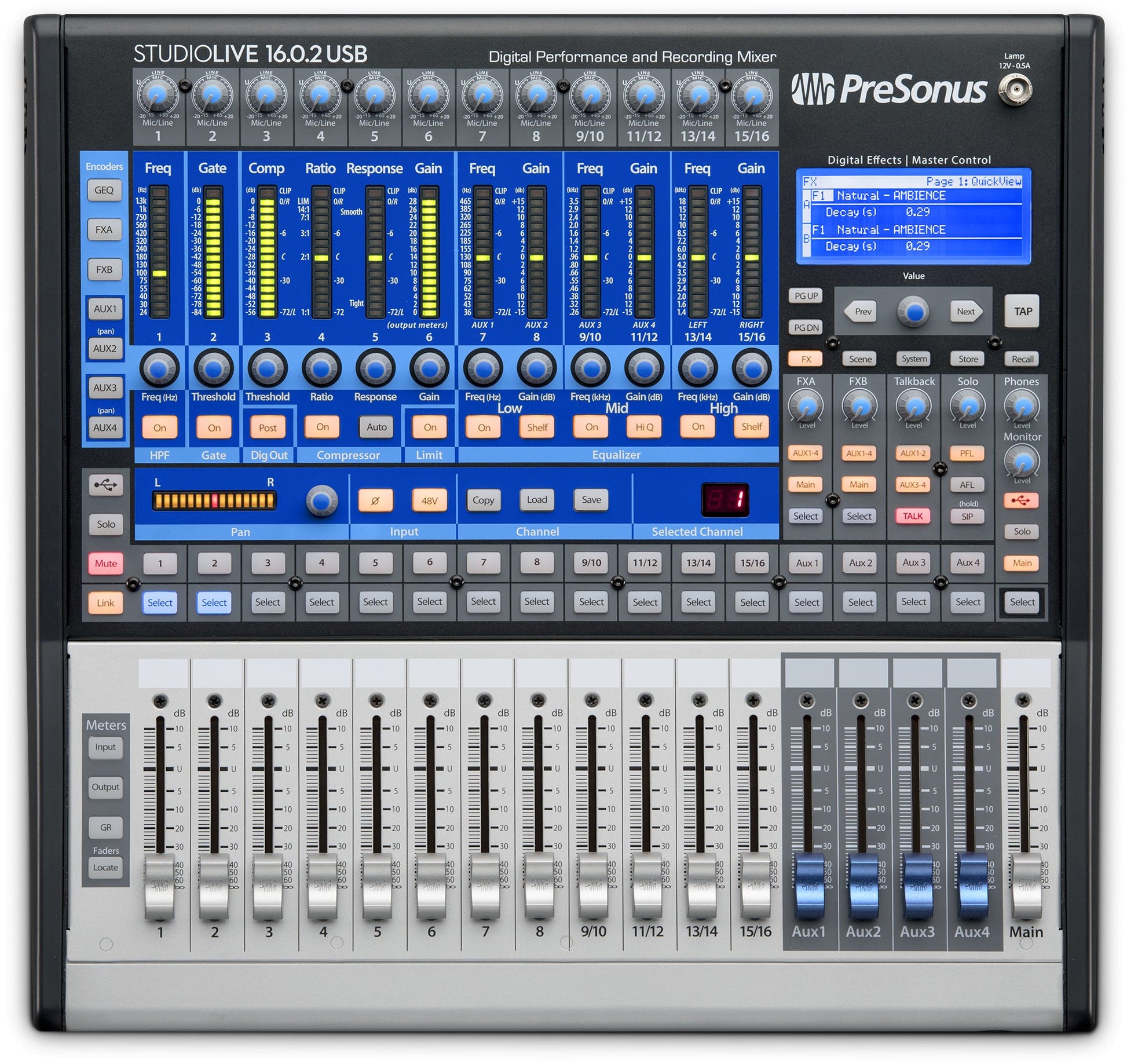 Presonus StudioLive 16.0.2 USB digital mixer - Aron Soitin