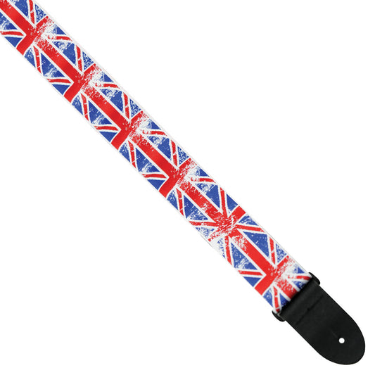 Perri's Jacquard Guitar Strap ~ Union Flag - Aron Soitin