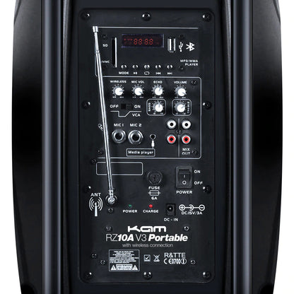KAM 10" Portable Speaker with Bluetooth® ~ 550w - Aron Soitin