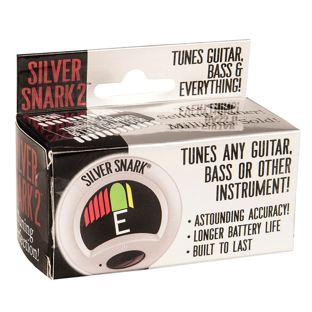 Silver Snark 2 Clip-on All Instrument Tuner ~ Silver - Aron Soitin