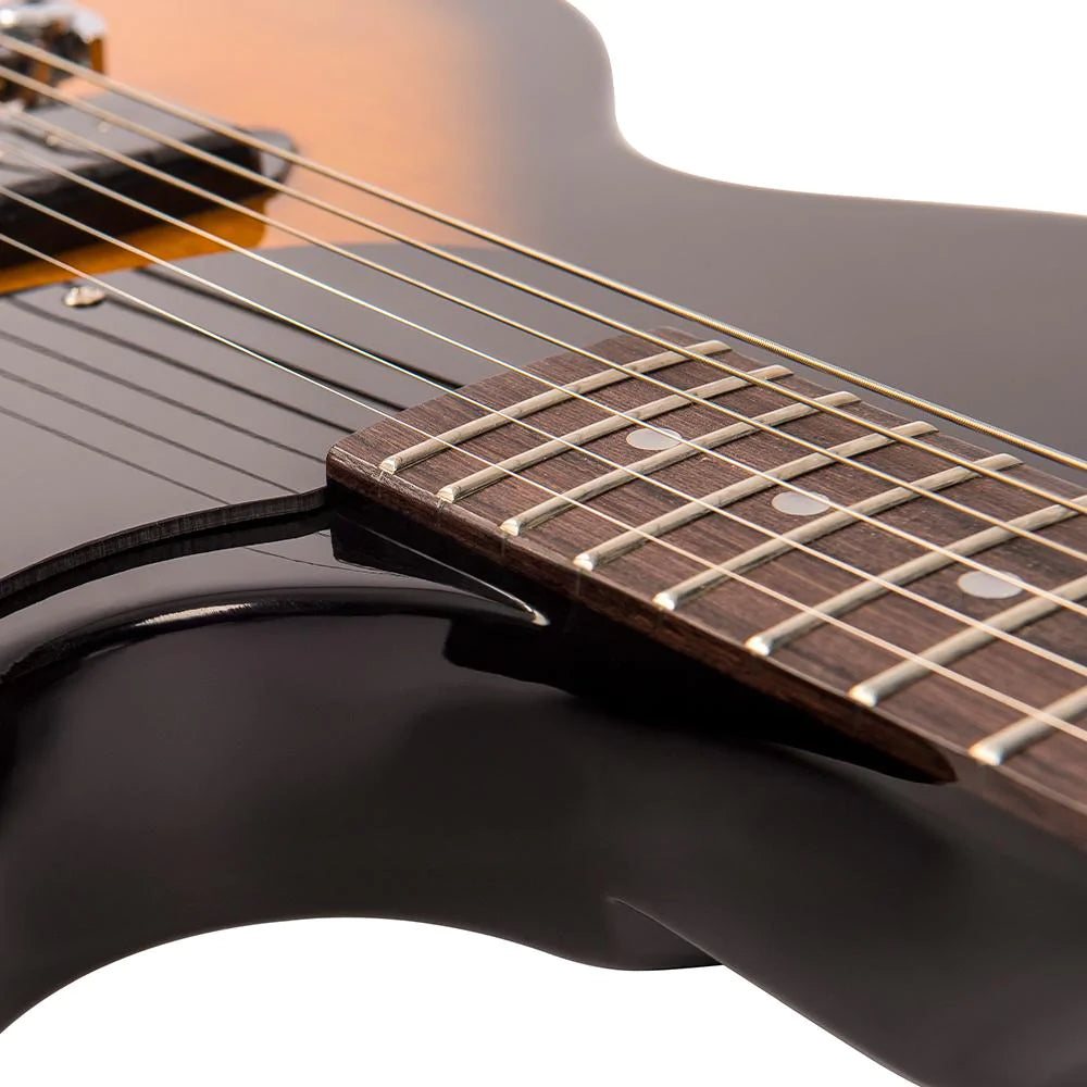 Vintage V120TB ReIssued Les Paul Two Tone Sunburst sähkökitara - Aron Soitin