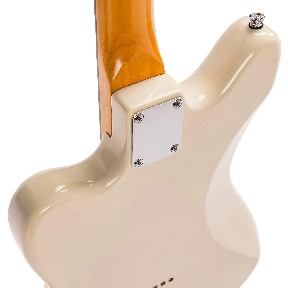 Vintage V65HBLD ReIssued Hard Tail Electric Guitar ~ Blonde - Aron Soitin