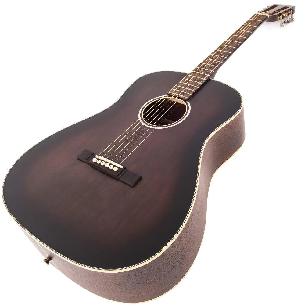 Vintage Historic Series 'Drop Shoulder' Acoustic Guitar ~ Aged Finish - Aron Soitin
