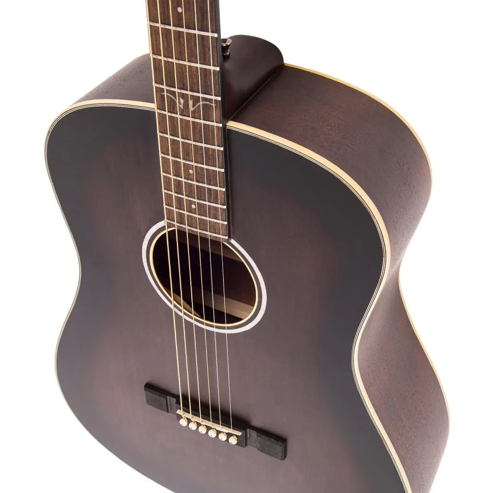 Vintage Historic Series 'Drop Shoulder' Acoustic Guitar ~ Aged Finish - Aron Soitin