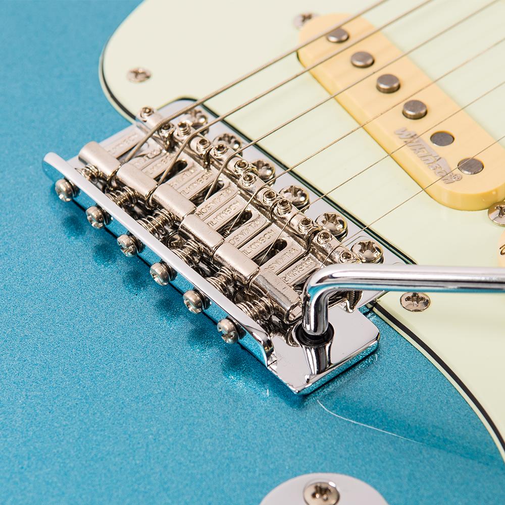 Vintage V6CAB ReIssued Electric Guitar ~ Candy Apple Blue - Aron Soitin