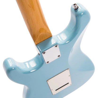 Vintage V6LB ReIssued Electric Guitar ~ Laguna Blue - Aron Soitin