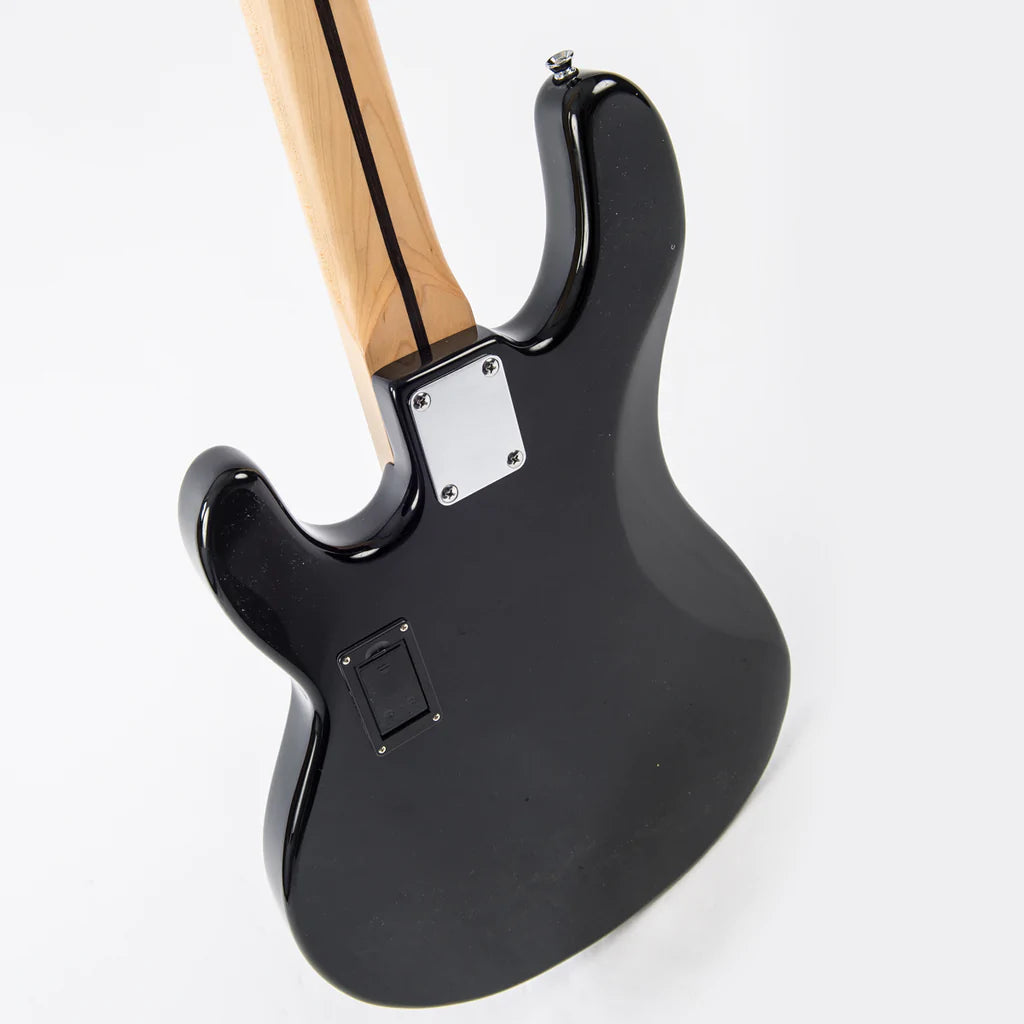 Vintage V964BLK ReIssued 4-String Active Bass ~ Black - Aron Soitin