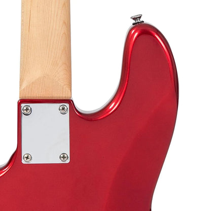 Vintage VJ74CAR ReIssued Jazz Bass Candy Apple Red - Aron Soitin