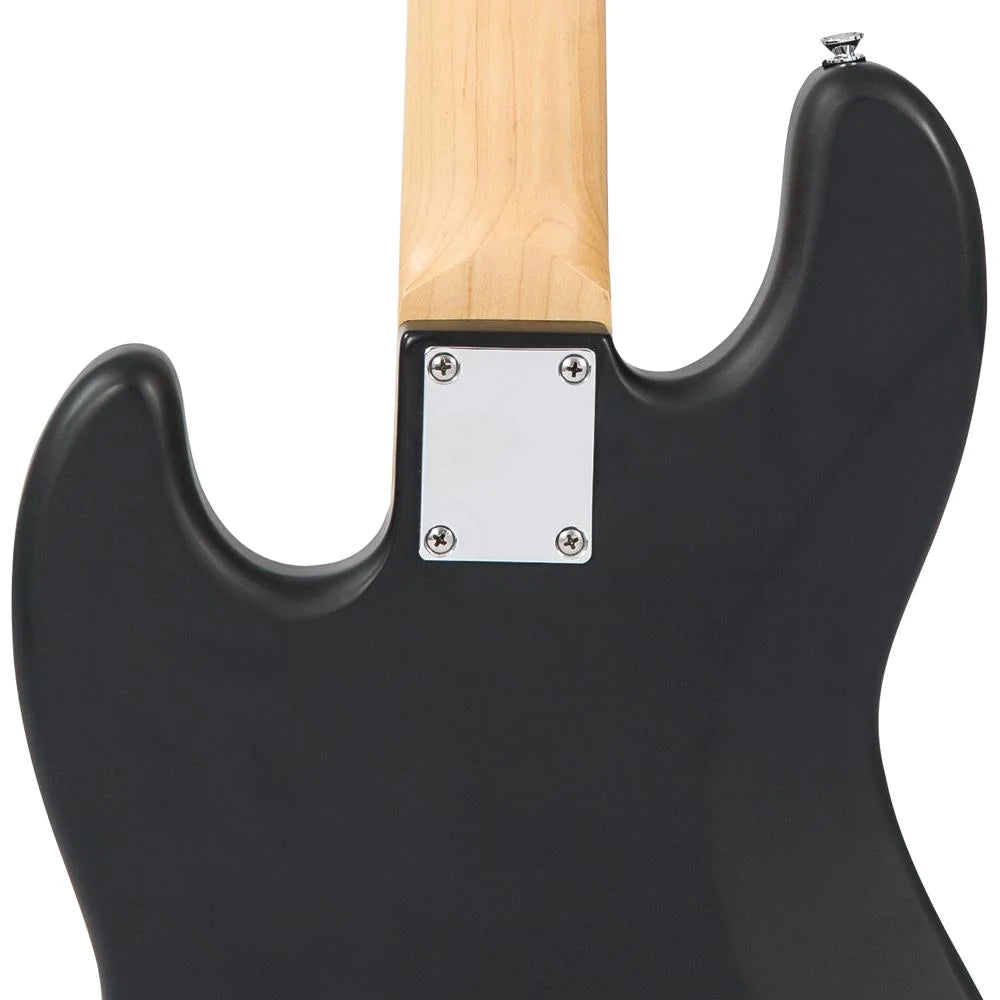 Vintage VJ75MBK ReIssued Maple Fingerboard Bass Guitar ~ 5-String ~ Black - Aron Soitin