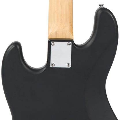 Vintage VJ75MBK ReIssued Maple Fingerboard Bass Guitar ~ 5-String ~ Black - Aron Soitin