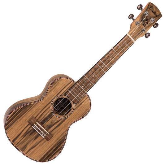 Laka Walnut Series Ukulele & Carry Bag ~ Concert - Aron Soitin