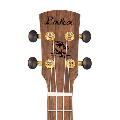 Laka Maple Series Electro-Acoustic Cutaway Ukulele & Carry Bag ~ Concert - Aron Soitin