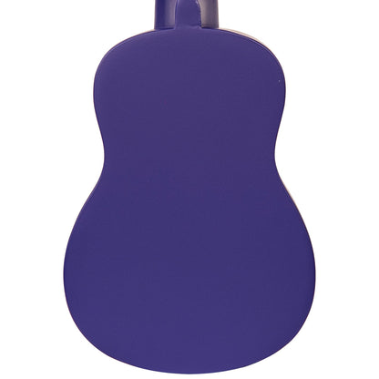 Laka Rainbow Series Soprano Ukulele & Carry Bag ~ Indigo - Aron Soitin