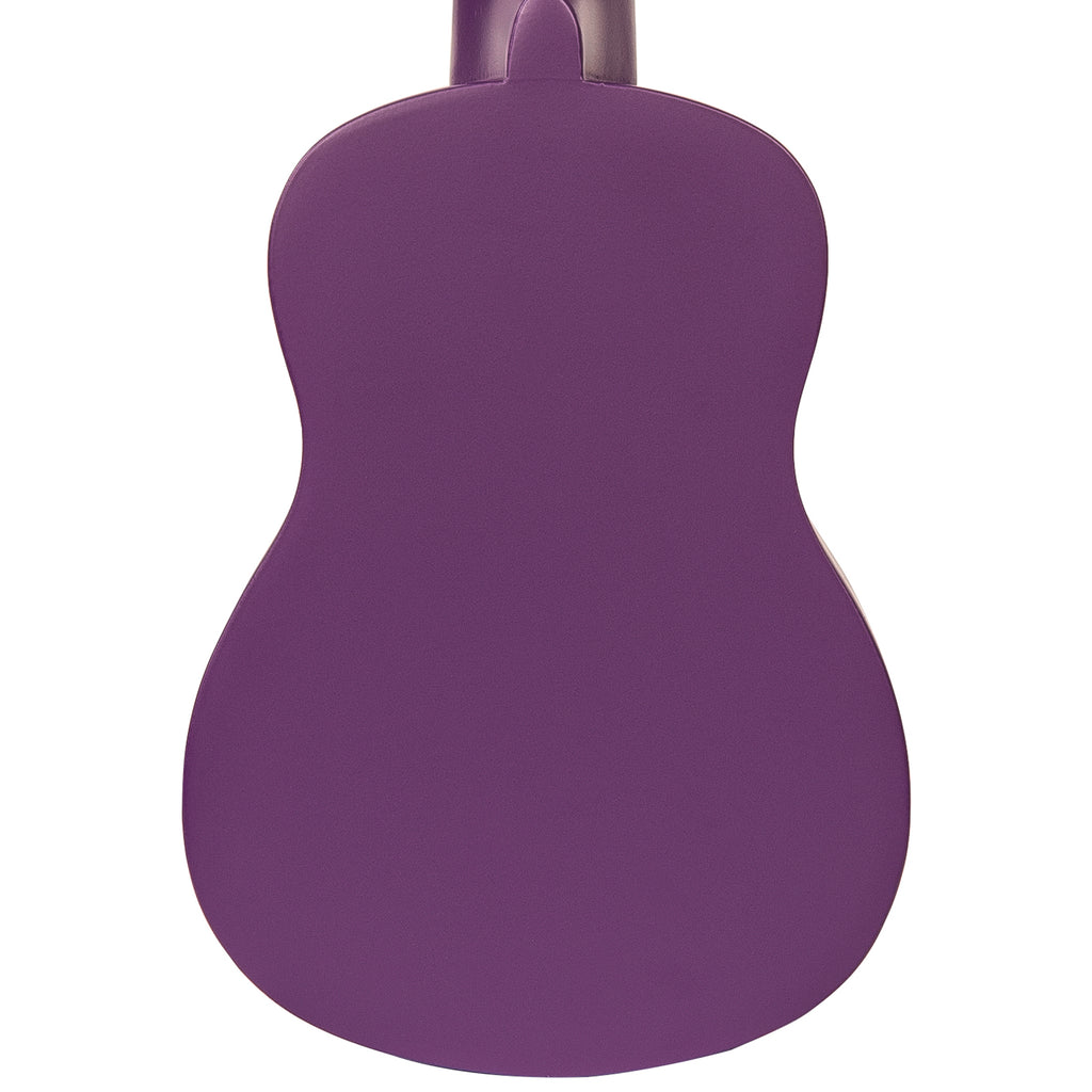 Laka Rainbow Series Soprano Ukulele & Carry Bag ~ Violet - Aron Soitin