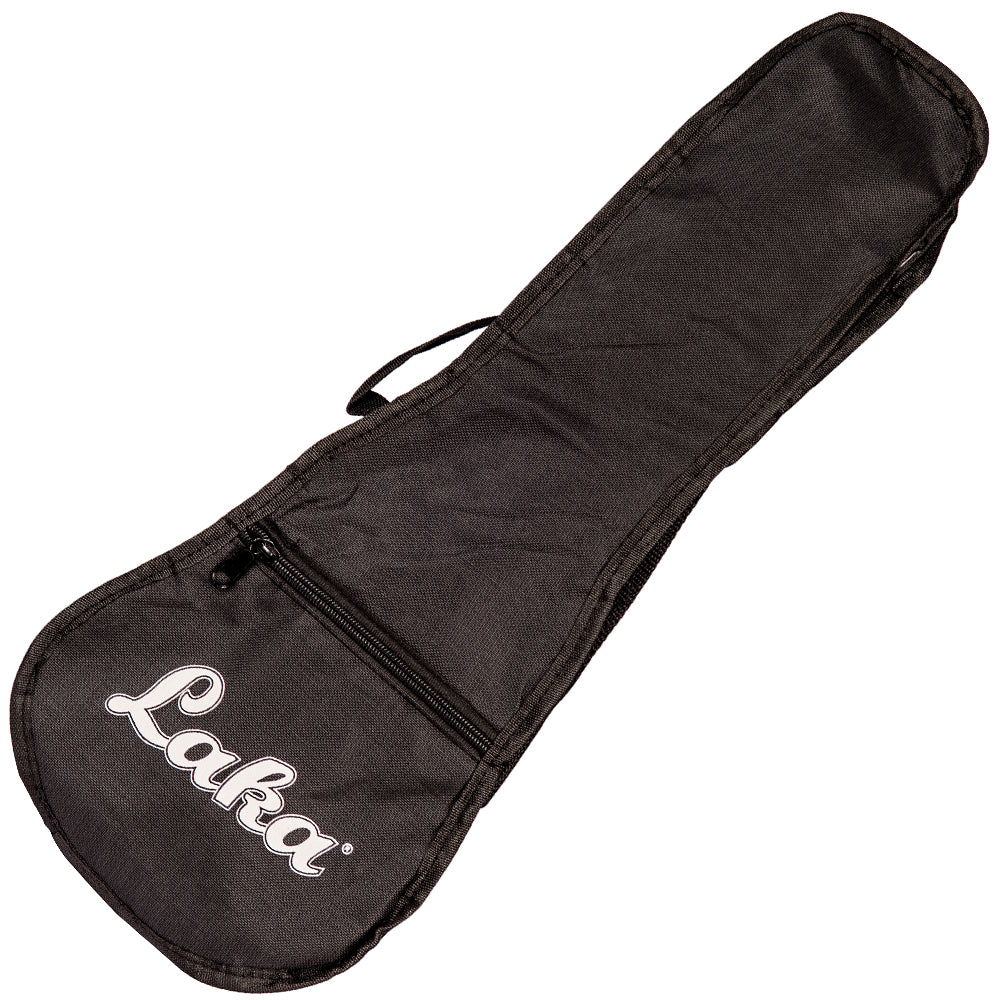 Laka Sapele Series Soprano Ukulele & Bag ~ Red - Aron Soitin