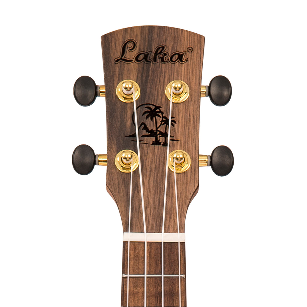 Laka Maple Series Electro-Acoustic Cutaway Ukulele & Carry Bag ~ Soprano - Aron Soitin