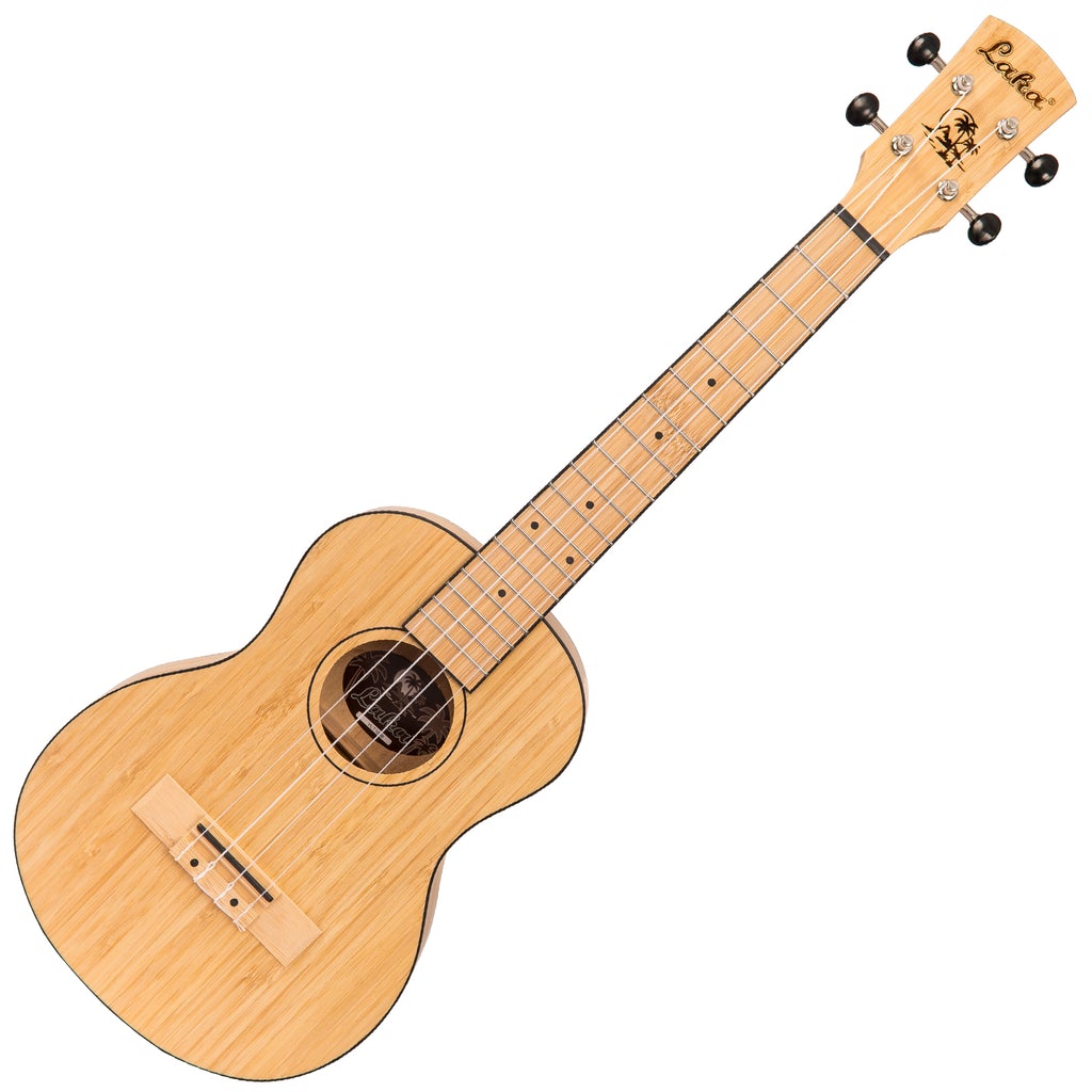 Laka Bamboo Series Ukulele & Carry Bag ~ Tenor - Aron Soitin
