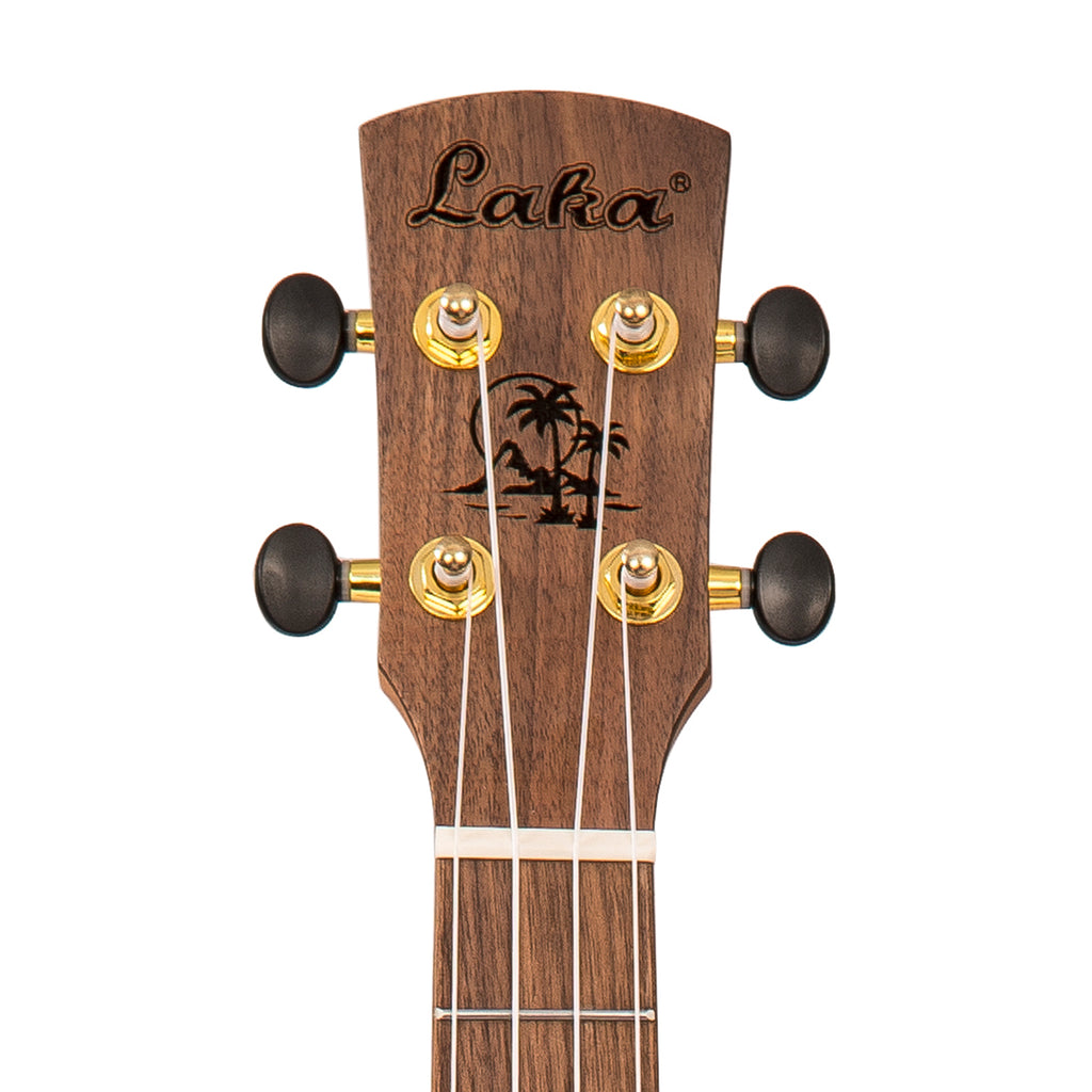 Laka Maple Series Electro-Acoustic Cutaway Ukulele & Carry Bag ~ Tenor - Aron Soitin