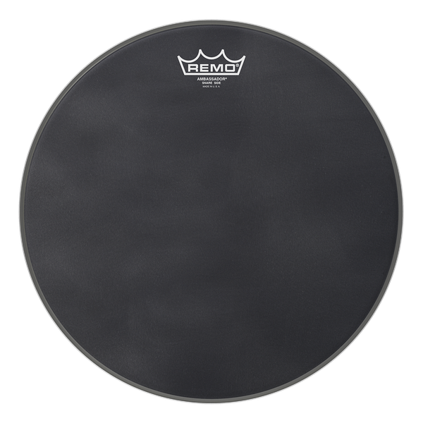 Remo 13" Ambassador Black Suede virvelin alakalvo - Aron Soitin