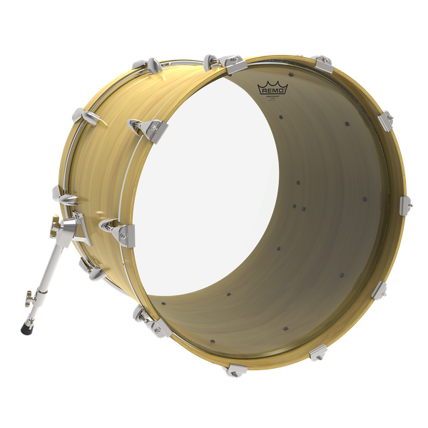 Remo 26" Ambassador Clear bassorummun kalvo - Aron Soitin