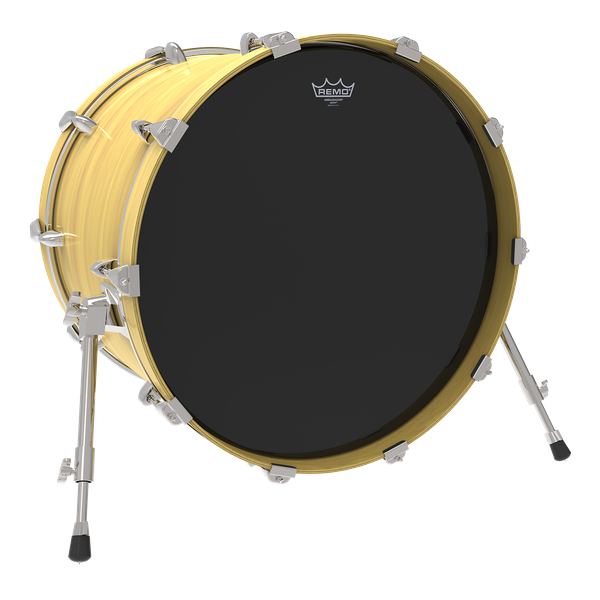 Remo 20" Ambassador Ebony - Aron Soitin