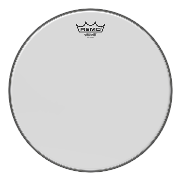 Remo 20" Ambassador Smooth White bassokalvo - Aron Soitin