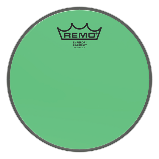 Remo 12" Emperor Colortone vihreä - Aron Soitin