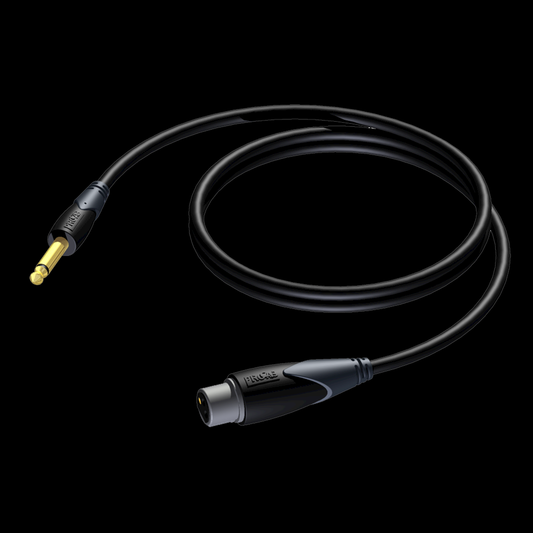 Procab CLA900/3 monoplugi 6,3 mm / XLR naaras - Aron Soitin