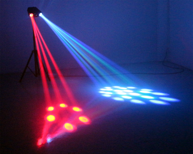 IBIZA LIGHT 3IN1 VALO MOONFLOWER, STROBE JA LASER OMINAISUUKSILLA - Aron Soitin