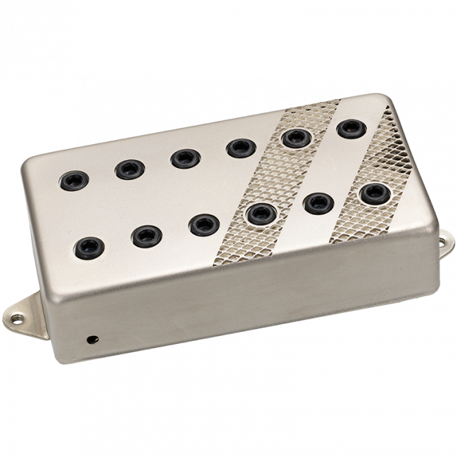 DiMarzio DP434F Mirage Bridge, Mirage Satin Nickel - Aron Soitin