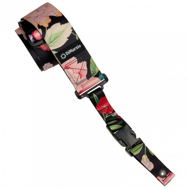 DiMarzio Steve Vai Cliplock Botanical Black - Aron Soitin