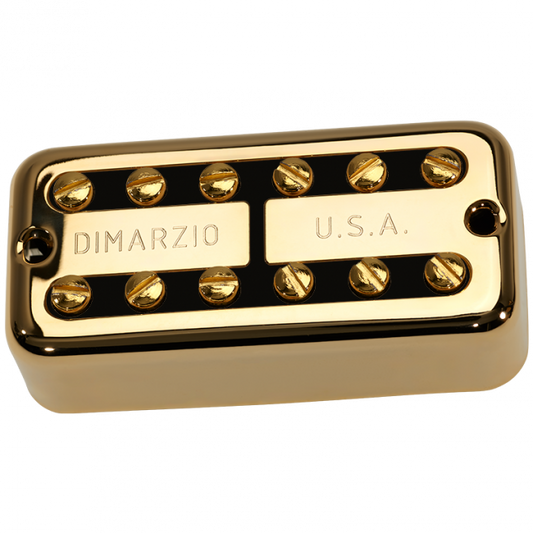 DiMarzio New'Tron Bridge, Gold/Black DP292FGBK - Aron Soitin