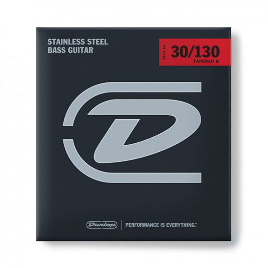 Dunlop Tapered Stainless Steel Bass 30-130 - Aron Soitin