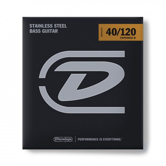 Dunlop Tapered Stainless Steel Bass 40-120 - Aron Soitin