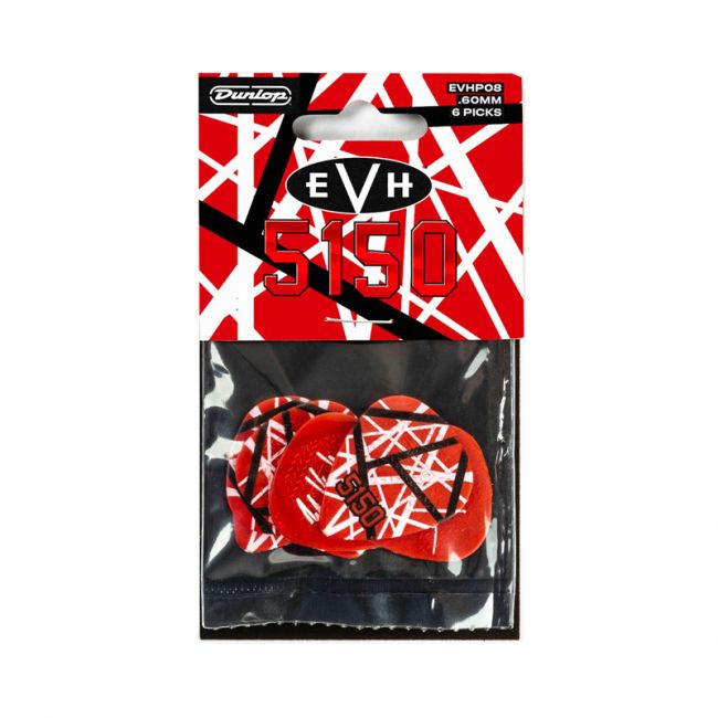Dunlop EVH 5150 Eddie Van Halen -plektrat, 6kpl - Aron Soitin