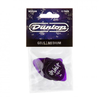 Dunlop Gels Purple Medium plektralajitelma - Aron Soitin