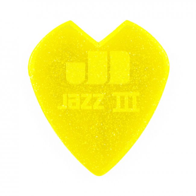 Dunlop Jazz III Kirk Hammett Yellow Sparkle, 6 kpl - Aron Soitin