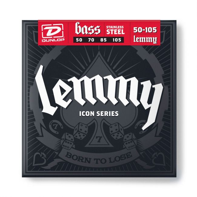 DUNLOP Lemmy Kilmister 050-105 basson kielisetti - Aron Soitin