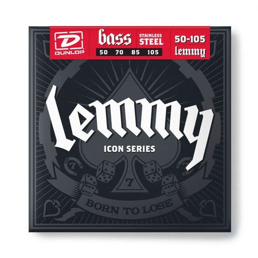 DUNLOP Lemmy Kilmister 050-105 basson kielisetti - Aron Soitin