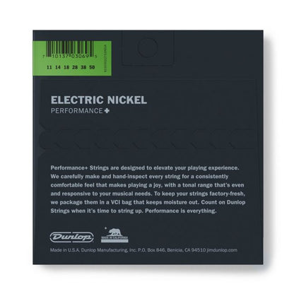 Dunlop Nickel Wound 11-50 sähkökitaran kielet - Aron Soitin