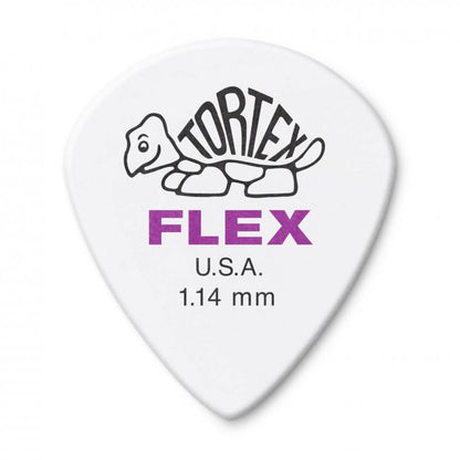 Dunlop Tortex Flex Jazz III 1,14mm plektrat, 12 kpl - Aron Soitin