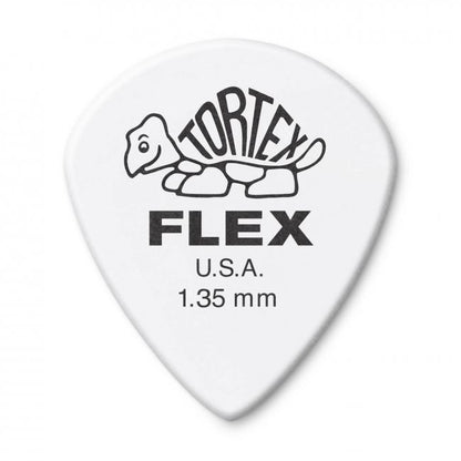 Dunlop Tortex Flex Jazz III 1,35mm plektrat, 12 kpl - Aron Soitin