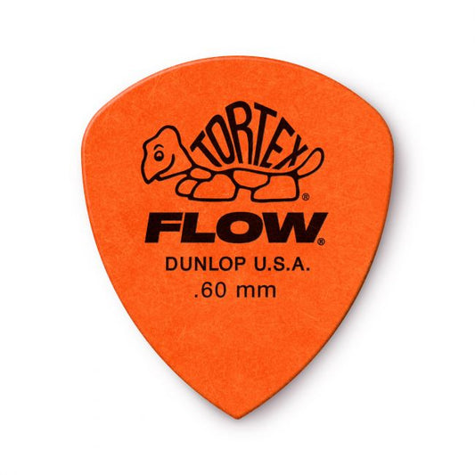 Dunlop Tortex Flow .60mm -plektra, 12kpl - Aron Soitin