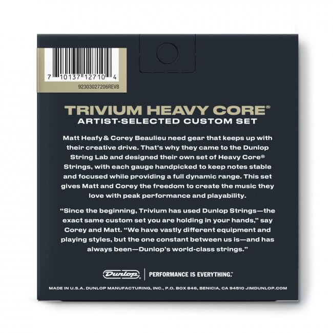 Dunlop Trivium 10-52 Heavy Core - Aron Soitin