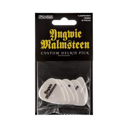 Dunlop Yngwie Malmsteen White 1.5 mm soittolehti, 6kpl - Aron Soitin