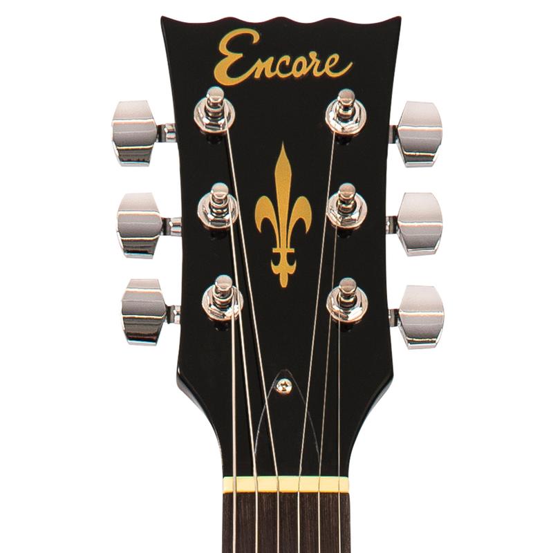 Encore E99BLK Electric Guitar Gloss Black - Aron Soitin