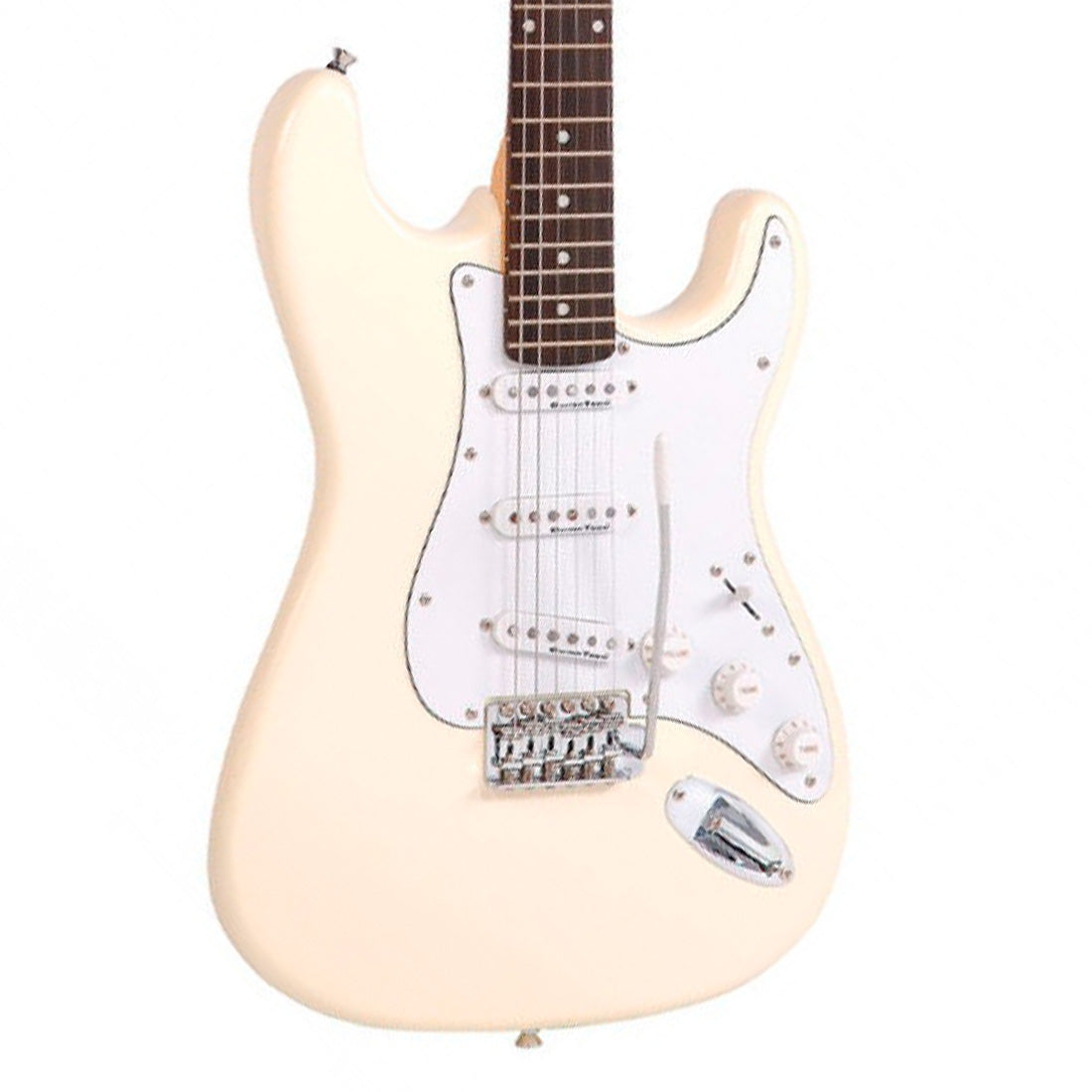 Encore EBP-E4VW Bass Guitar Pack Vintage White - Aron Soitin